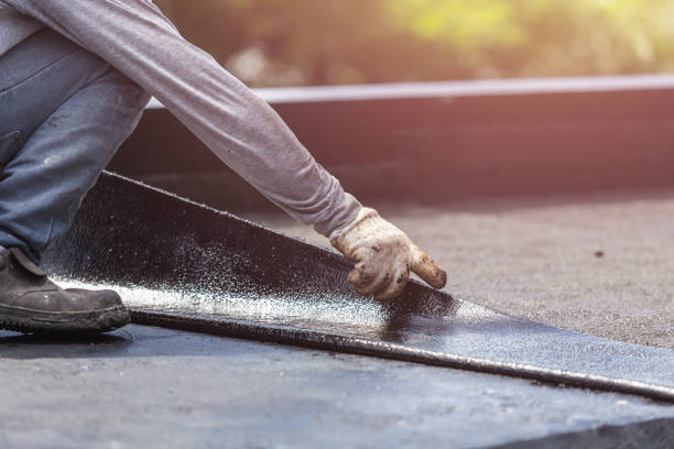 Professional Crawl Space Encapsulation technician working in Windfall, IN